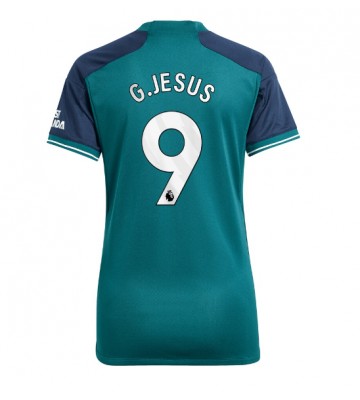 Arsenal Gabriel Jesus #9 Tredje Tröja Kvinnor 2023-24 Kortärmad